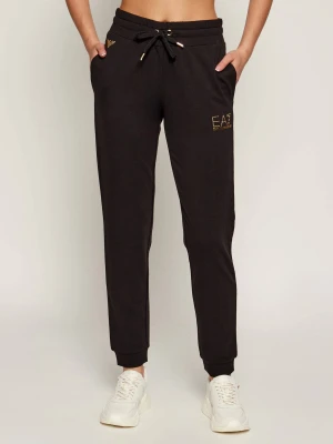 EA7 Spodnie dresowe | Regular Fit czarny
