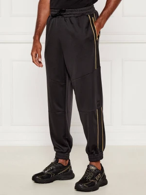 EA7 Spodnie dresowe | Regular Fit czarny