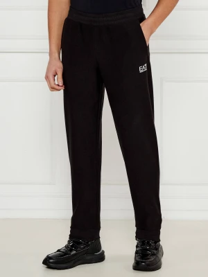 EA7 Spodnie dresowe | Regular Fit czarny