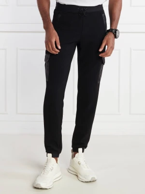 EA7 Spodnie dresowe | Regular Fit czarny