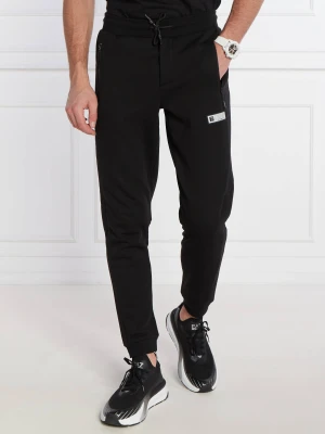 EA7 Spodnie dresowe | Regular Fit czarny