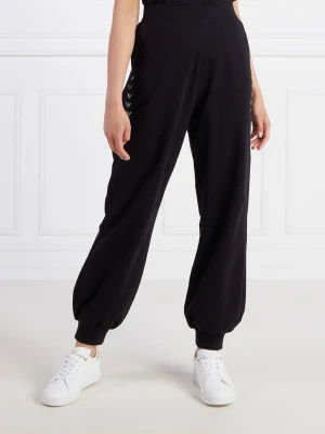 EA7 Spodnie dresowe | Regular Fit czarny