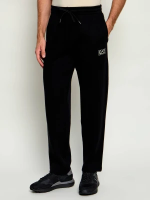 EA7 Spodnie dresowe | Regular Fit czarny