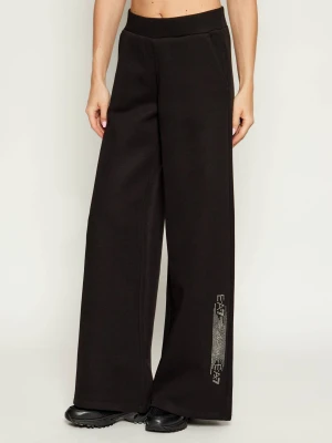EA7 Spodnie dresowe | Relaxed fit czarny