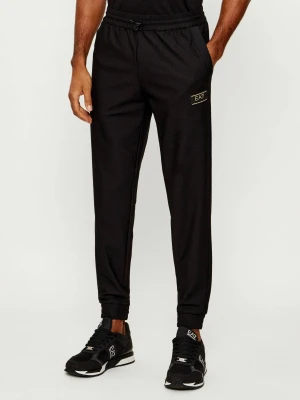 EA7 Spodnie dresowe | Slim Fit czarny
