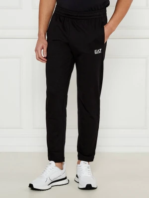 EA7 Spodnie dresowe | Slim Fit czarny