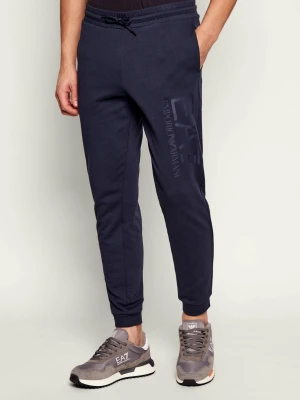 EA7 Spodnie dresowe | Slim Fit granatowy