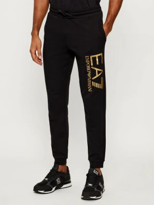 EA7 Spodnie dresowe | Slim Fit czarny