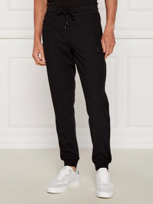 EA7 Spodnie dresowe | Slim Fit czarny