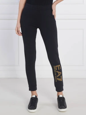 EA7 Spodnie dresowe | Slim Fit czarny