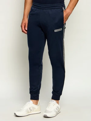 EA7 Spodnie dresowe | Slim Fit granatowy