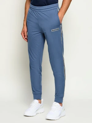 EA7 Spodnie dresowe | Slim Fit niebieski