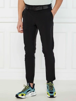 EA7 Spodnie | Slim Fit czarny
