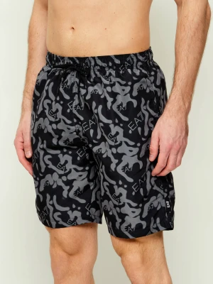 EA7 Szorty kąpielowe | Regular Fit czarny