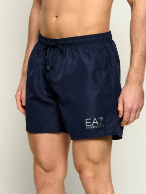 EA7 Szorty kąpielowe | Regular Fit granatowy