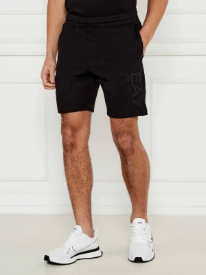 EA7 Szorty | Regular Fit czarny