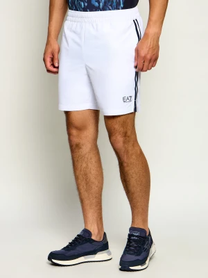EA7 Szorty | Regular Fit biały