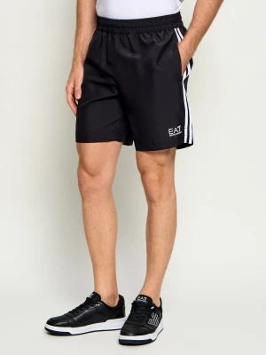 EA7 Szorty | Regular Fit czarny