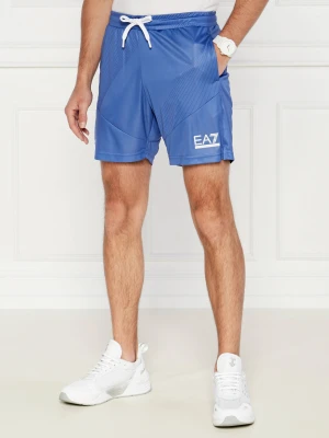 EA7 Szorty | Regular Fit niebieski