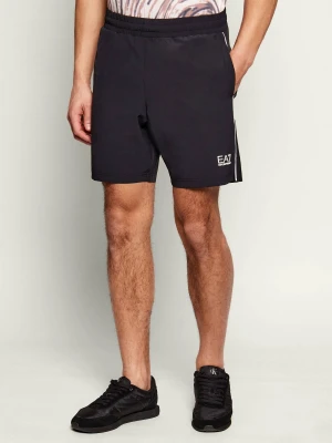EA7 Szorty | Slim Fit czarny