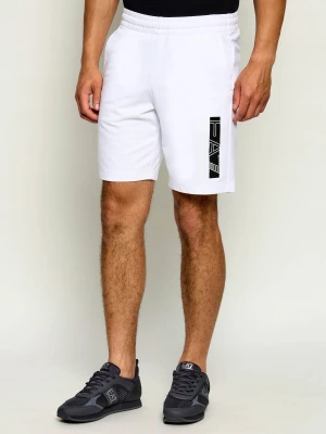 EA7 Szorty | Slim Fit biały