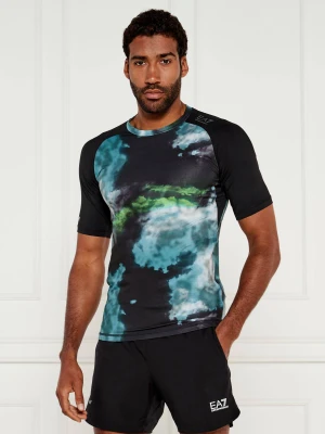 EA7 T-shirt | Extra slim fit czarny