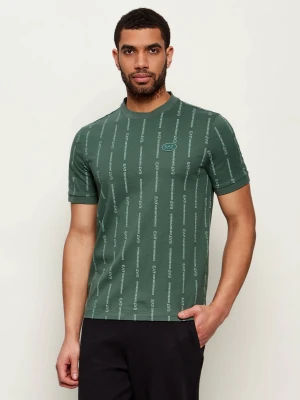 EA7 T-shirt | Regular Fit zielony