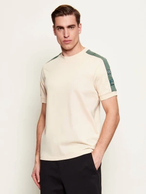 EA7 T-shirt | Regular Fit beżowy