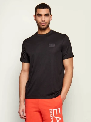 EA7 T-shirt | Regular Fit czarny