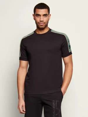 EA7 T-shirt | Regular Fit czarny