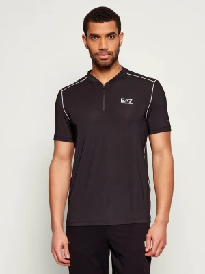 EA7 T-shirt | Regular Fit czarny