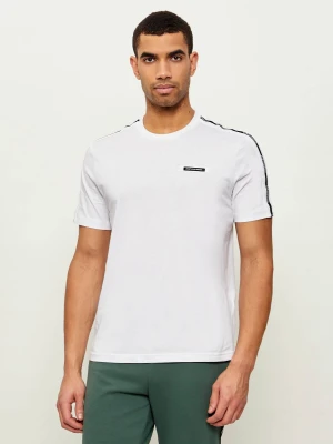 EA7 T-shirt | Regular Fit biały