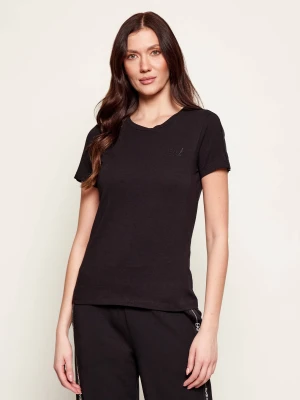 EA7 T-shirt | Regular Fit czarny