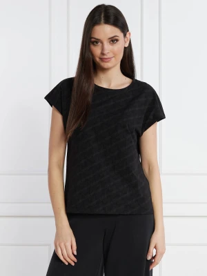 EA7 T-shirt | Regular Fit czarny