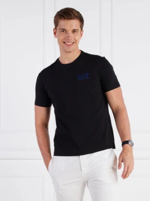 EA7 T-shirt | Regular Fit czarny