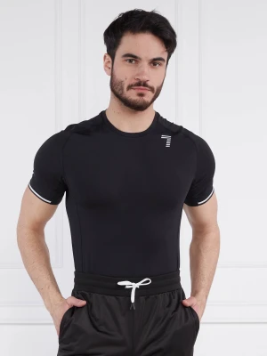 EA7 T-shirt | Regular Fit czarny