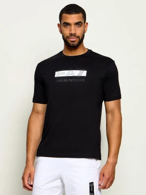 EA7 T-shirt | Regular Fit czarny