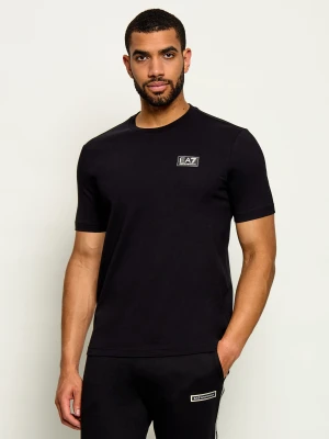 EA7 T-shirt | Regular Fit czarny