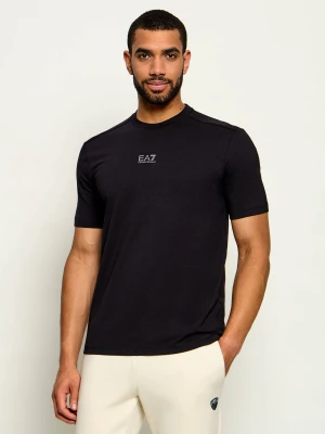 EA7 T-shirt | Regular Fit czarny