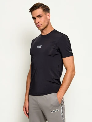 EA7 T-shirt | Regular Fit czarny