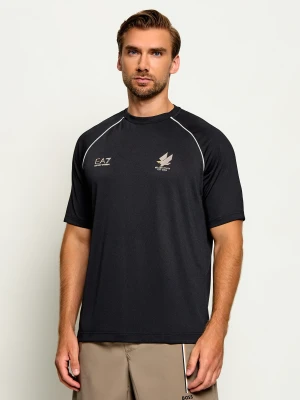 EA7 T-shirt | Regular Fit czarny