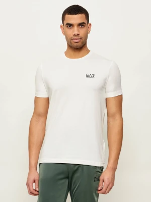 EA7 T-shirt | Slim Fit ecru