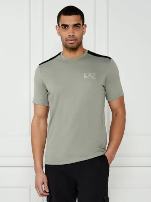 EA7 T-shirt | Slim Fit szary