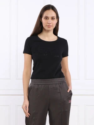 EA7 T-shirt | Slim Fit czarny