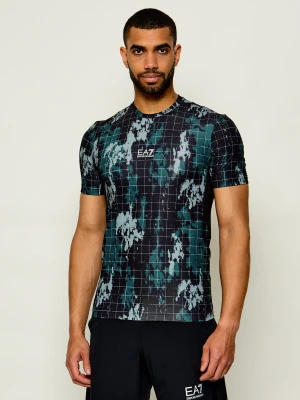EA7 T-shirt | Slim Fit czarny