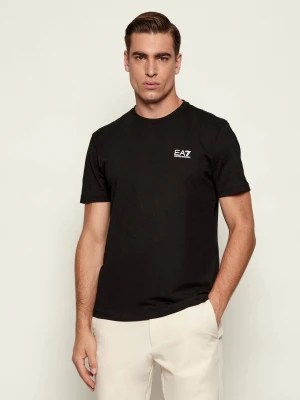 EA7 T-shirt | Slim Fit czarny