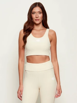 EA7 Top | Cropped Fit ecru