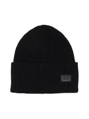EA7 Wełniana czapka