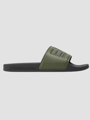 EA7 Zielone klapki Flip flops EA7 Emporio Armani