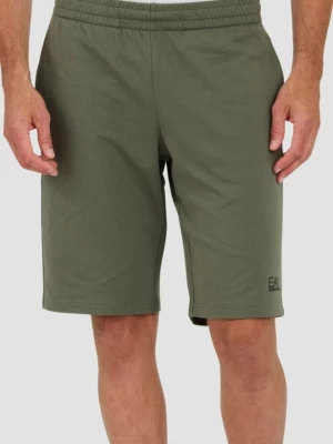 EA7 Zielone męskie szorty Bermudy, Rozmiar XL EA7 Emporio Armani